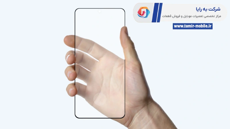 بد کار کردن تاچ به خاطر گلس بی کیفیت